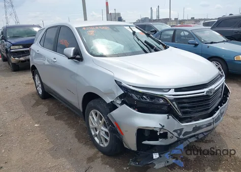 2022 Chevrolet Equinox Awd Lt из США, поврежденный, VIN 3GNAXUEV5NL189189